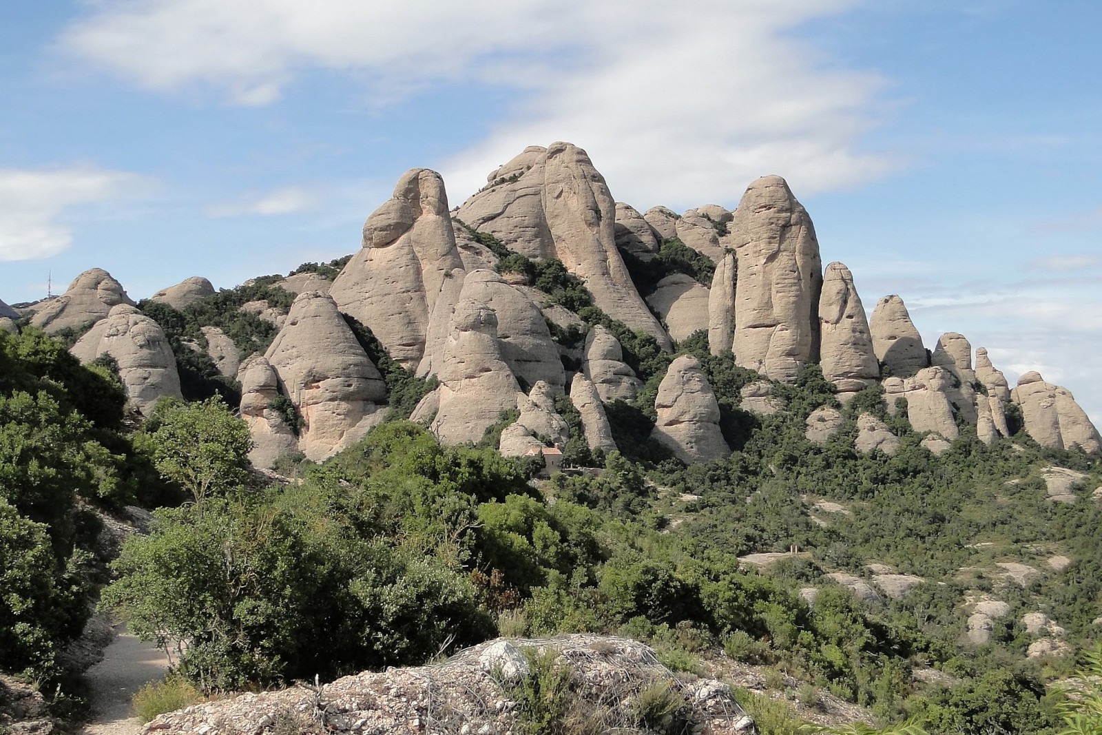 La montaña de Montserrat
