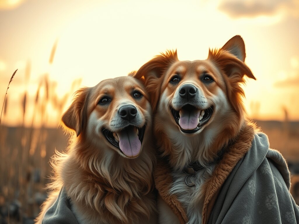 La relación entre perros y hombres