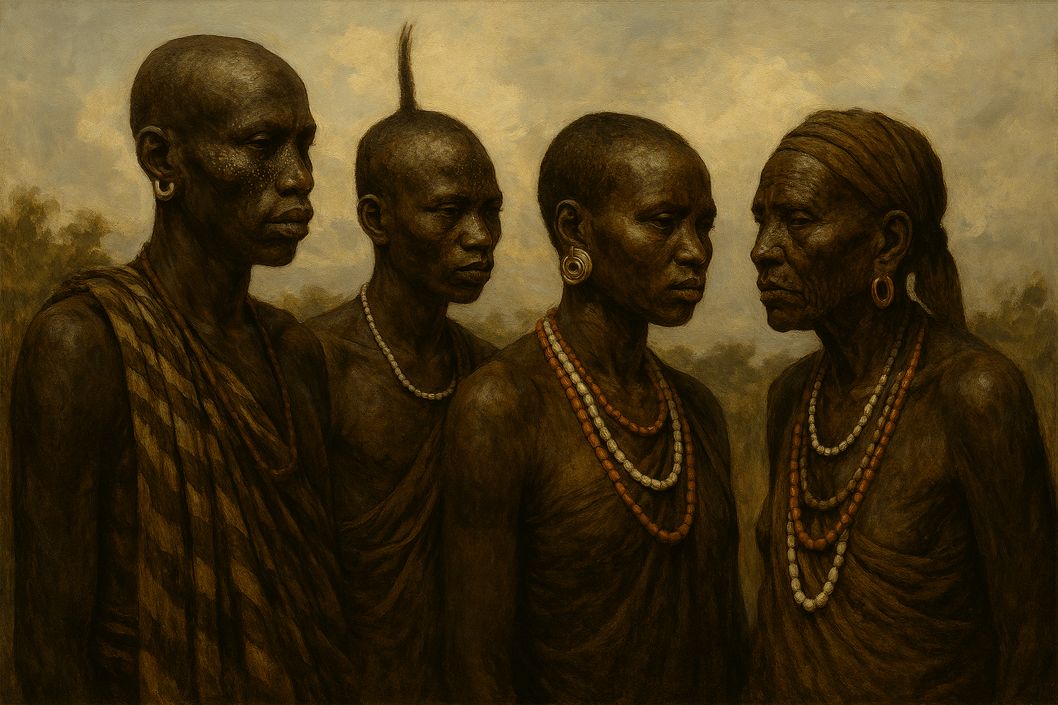 La tribu Dinka de Sudán del Sur