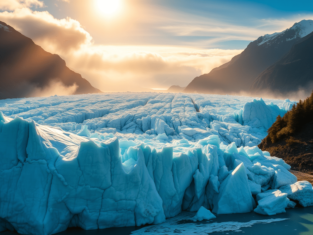 El glaciar Perito Moreno