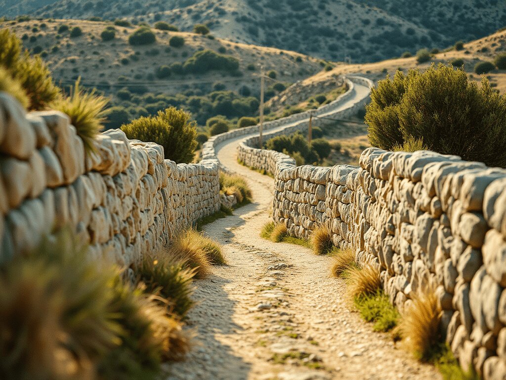La pared seca de Menorca La pared seca de Menorca