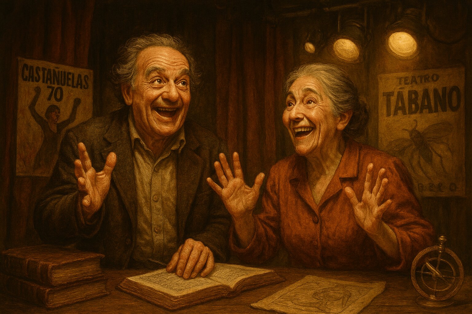 Petra Martínez y Juan Margallo