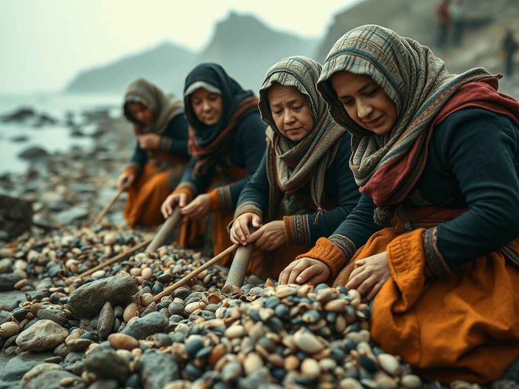 Las mariscadoras gallegas