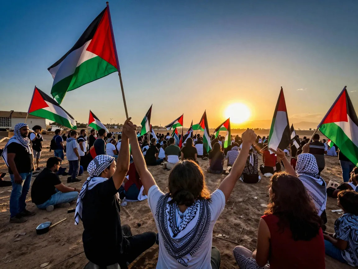 La flotilla global a Gaza