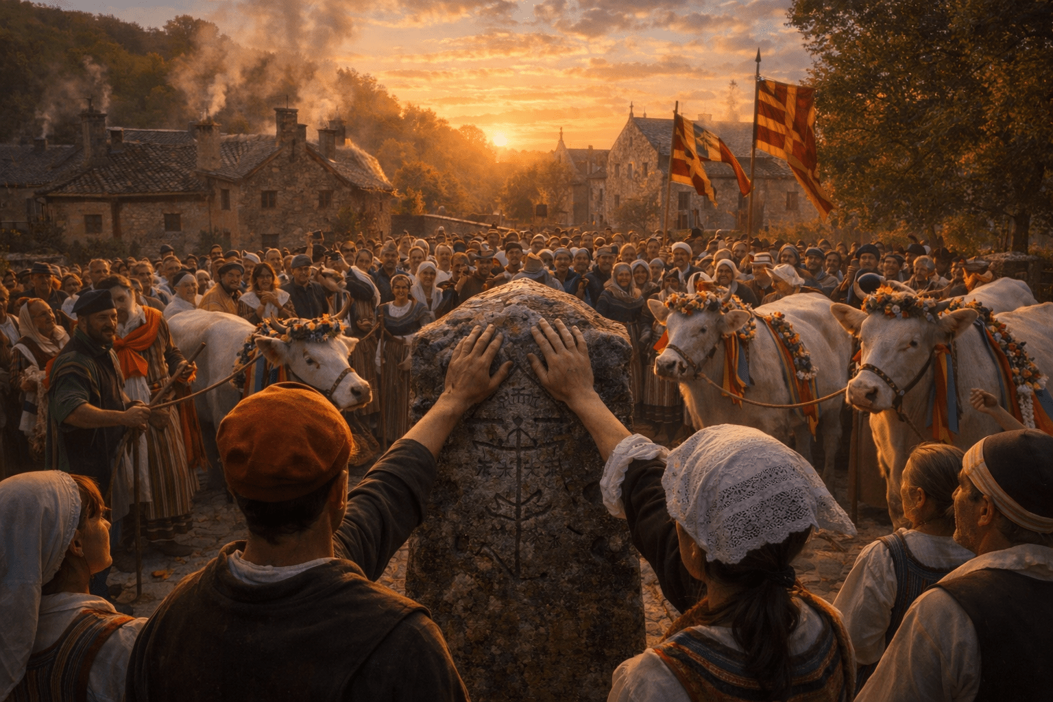 El tributo de las tres vacas