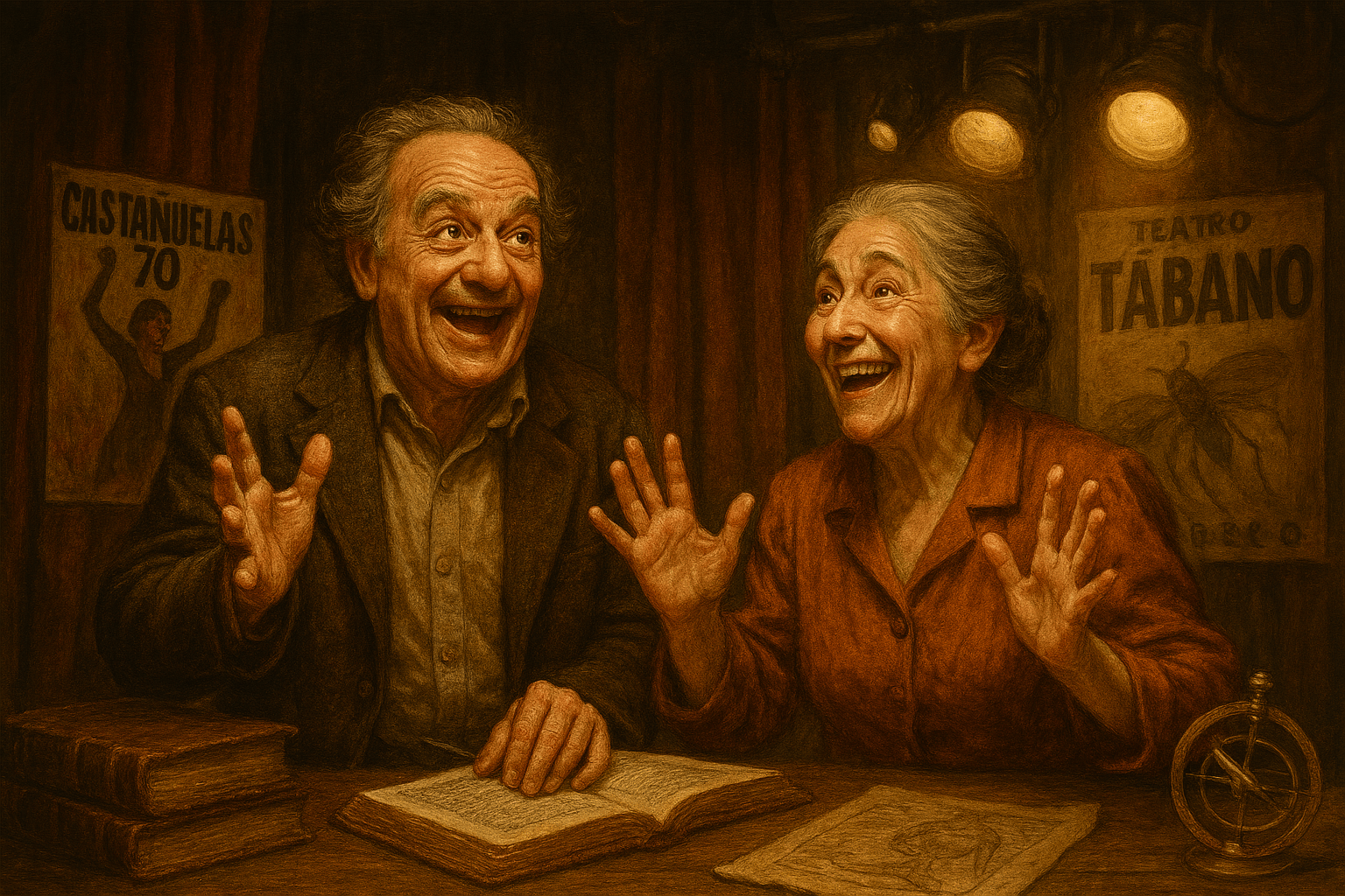 Petra Martínez y Juan Margallo