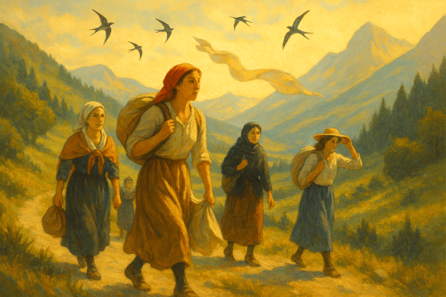 La ruta de las golondrinas